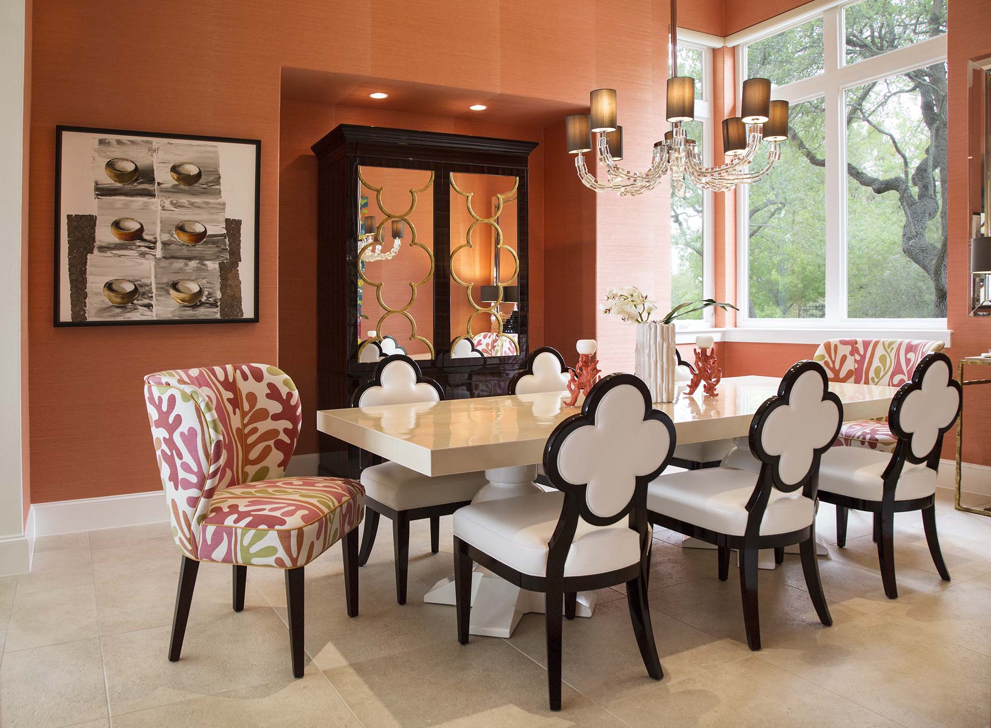 Grasscloth You Always See the Seams Paper Moon Painting