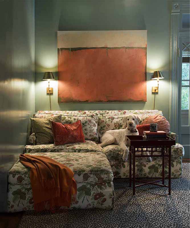 Green high-gloss bedroom painted in Sherwin Williams SW 6214 Underseas, Paper Moon Painting home painter, San Antonio