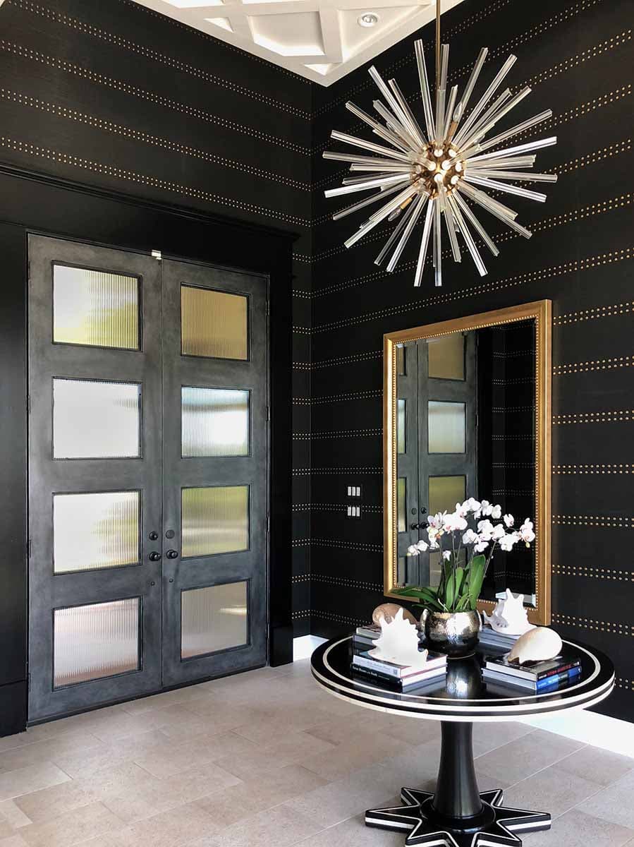 phillip-jeffries-black-studded-rivets-grasscloth-wallcovering-installation-by-paper-moon-painting-in-the-dominion-san-antonio