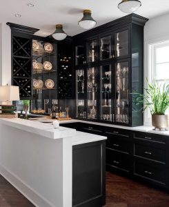 sherwin-williams-inkwell-6992-high-gloss-black-lacquer-cabinets-paper-moon-painting