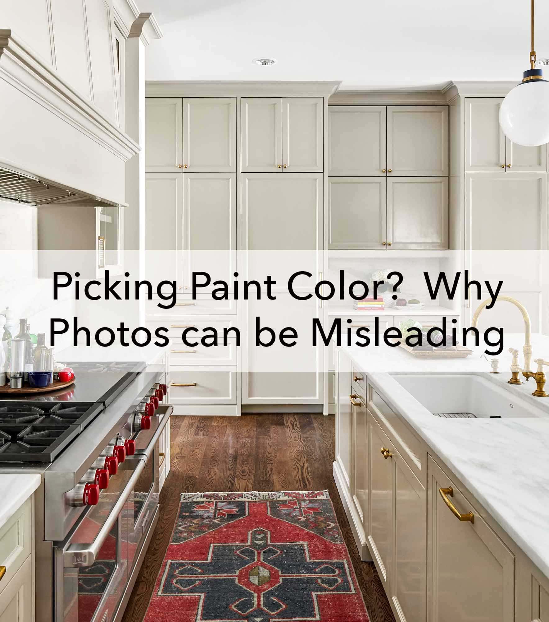 Picking Paint Color Why Photos Can Be, What Is The Best Sherwin Williams Paint For Kitchen Cabinets