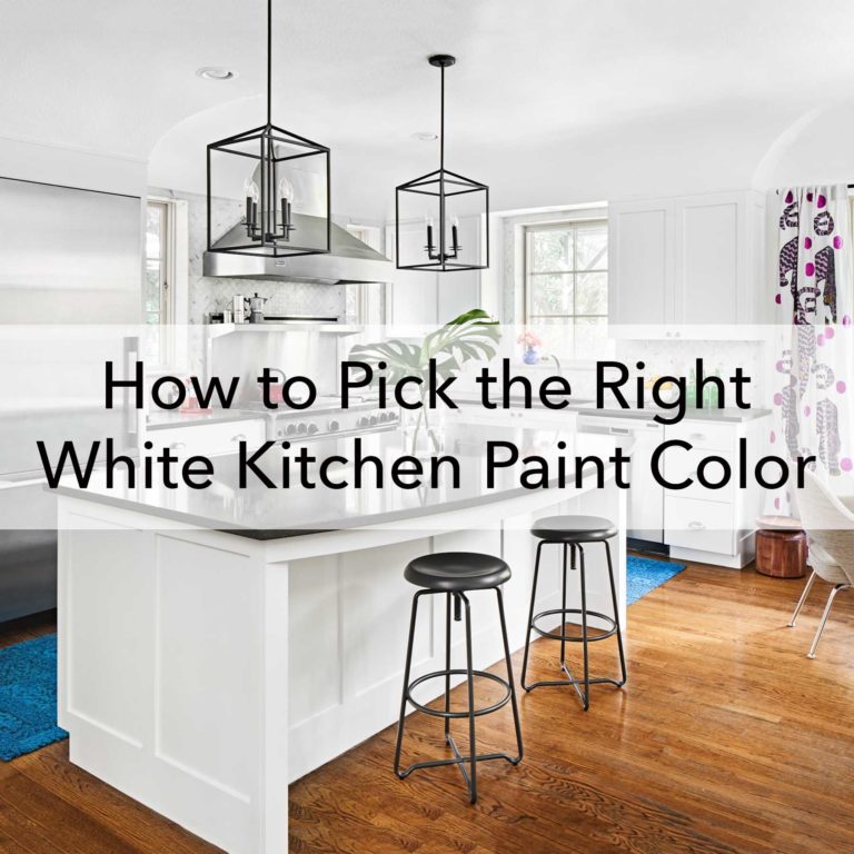 How to Pick the Right White Kitchen Paint Color Paper Moon Painting