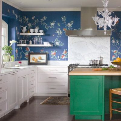 Andrea Schumacher eclictic kitchen, Houzz blog, Paper Moon Painting design advice