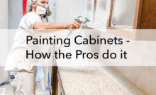 Painting Cabinets - How the Pros do it, blog, Paper Moon Painting, Austin TX