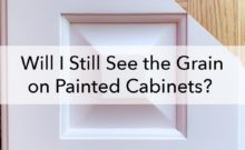 Grain on painted cabinets, Paper Moon Painting company, Austin TX, blog title