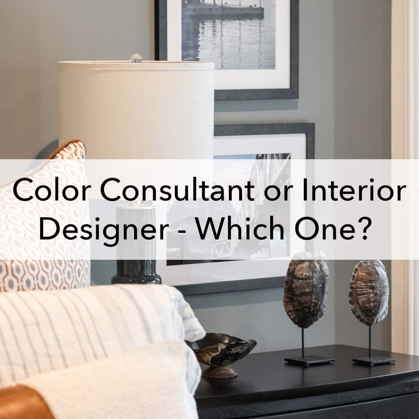 Color consultant or interior designer, blog
