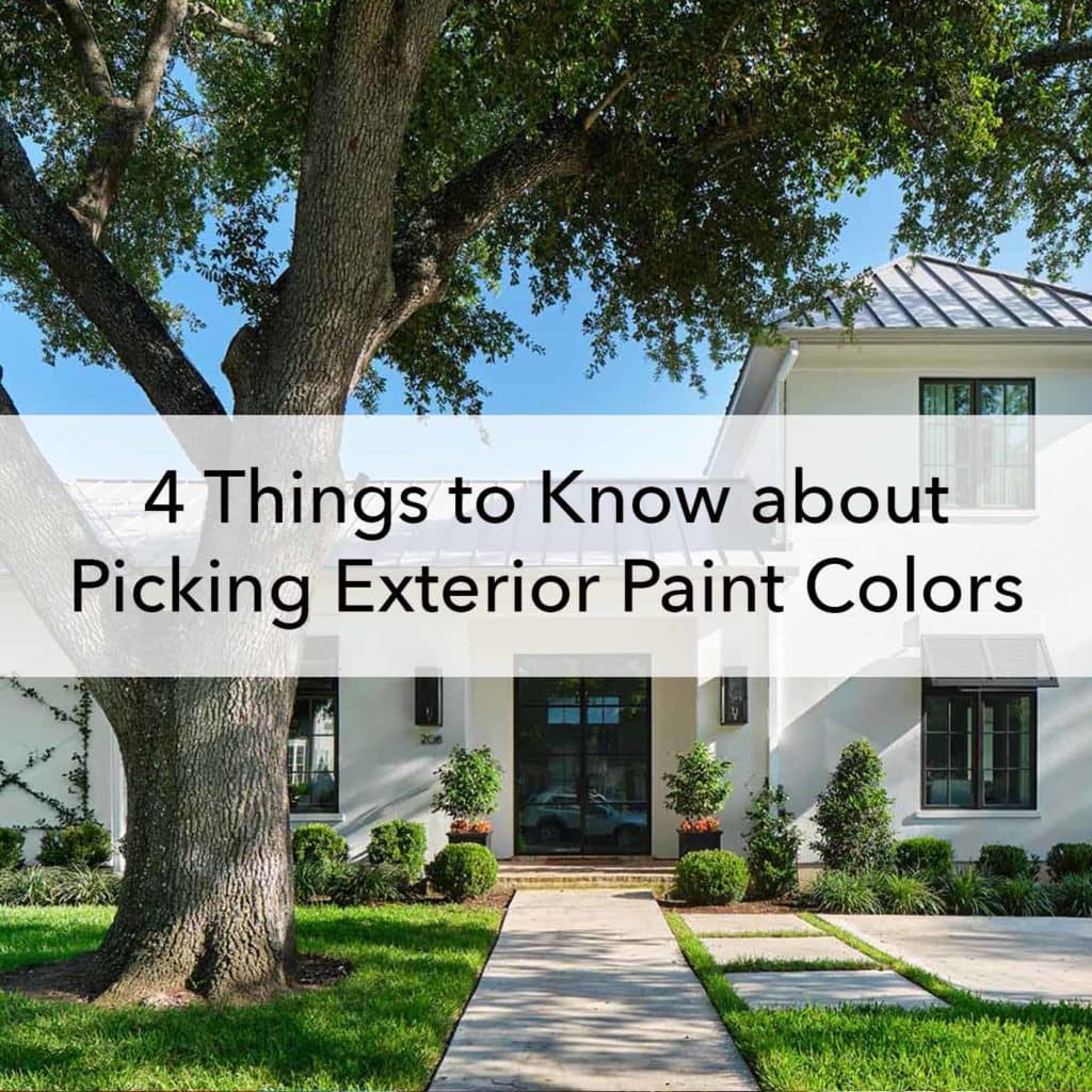 4 Things To Know About Picking Exterior Paint Colors Paper Moon Painting