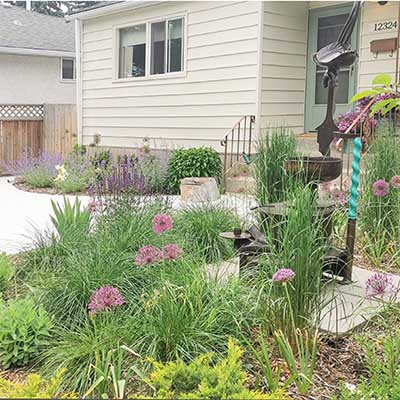Exterior curb appeal, design a garden, blog