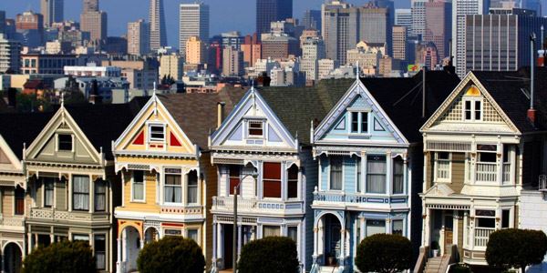 Painted Ladies, San Francisco, photo by JonDoeForty1