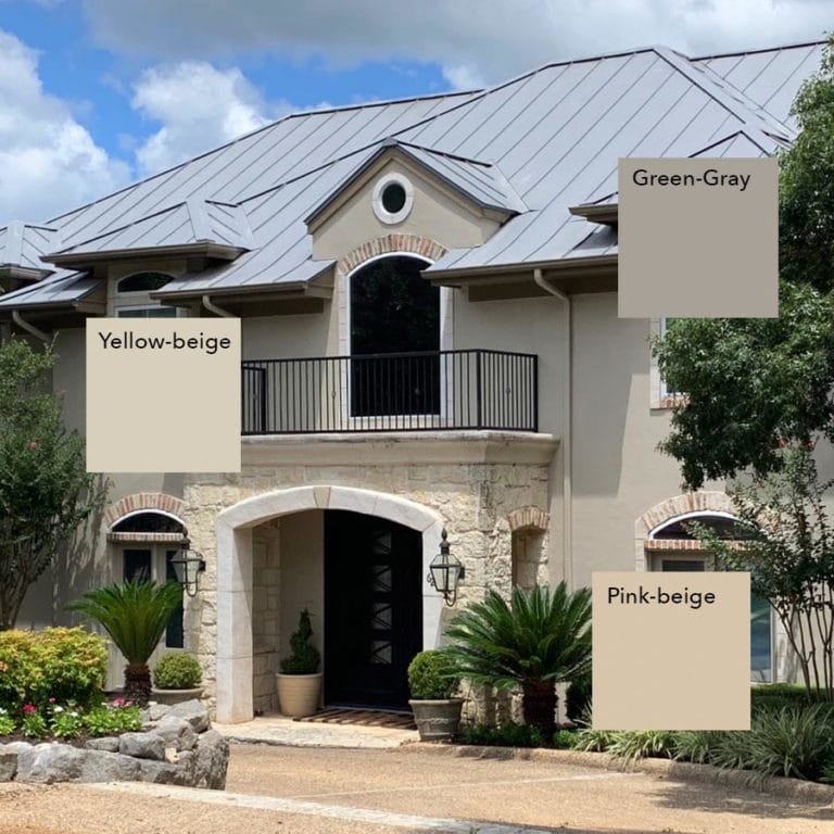 Case Study: Green-Gray Exterior Paint Colors