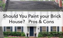 Should You Paint your Brick House, Pros and Cons