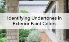 Undertones in exterior paint colors, blog