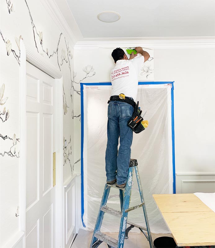 Home And Commercial Wallpaper Installers Paper Moon Painting