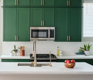 green-painted-kitchen-cabinets-in-sherwin-williams-soccer-pitch-by-paper-moon-painting