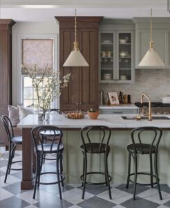 Our Favorite Green Cabinet Paint Colors - Paper Moon Painting