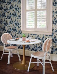 blue-breakfast-area-wallpaper-by-spoonflower-installation-in-austin-tx