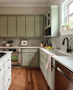 sage-green-austin-kitchen-cabinet-painting-in-benjamin-moore-oil-cloth