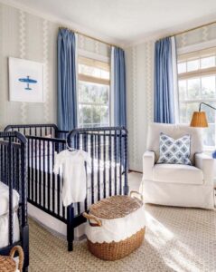 nursery-wallpaper-trends-with-more-sophisticated-pattern-twin-boys-room